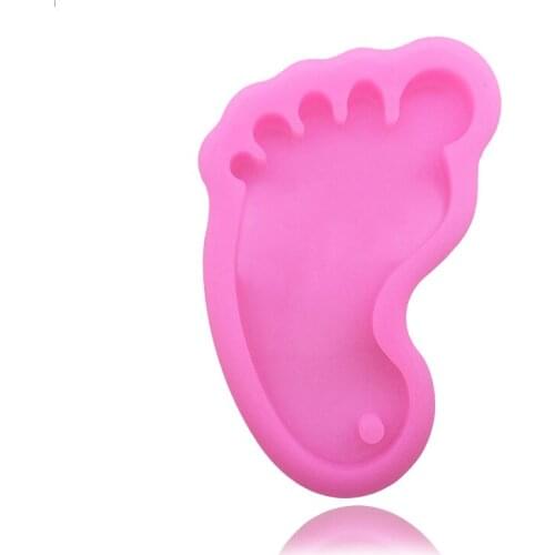 Foot Silicone Sugarcraft Cupcake Baking Mold Keychains Mold Fondant Cake Decorating Tools