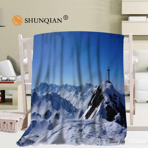 Alps mountains Blanket Soft Sofa Bed Throw Blanket Kid Adult WarmCustom Blanket 56x80Inch50X60Inch40X50Inch