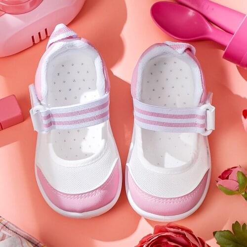 Children Summer White Casual Shoes For Toddlers Flats Kid Baby Girls Boys Orthopedic Sandals Barefoot Shoes 2021 Sports Sneakers