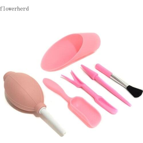 Succulent Potted Planting Seedlings Transplant Seedlings Hole Spoon Soil Shovel Dust Removal Gas Blow Ball Gardening Tools