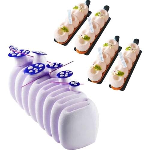 Caterpillar Shaped Silicone Mousse Mold Chocolate Jelly Cake Baking Mold Cake Decoration Tool
