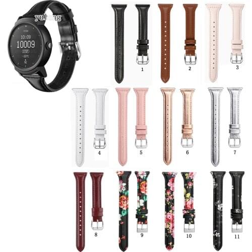 20mm 22mm Slim Leather Watch Band Strap for Haylou LS02 Ticwatch 2 E Wrist band for Ticwatch Pro E2 S2 GTX Pro3/Pro 2020/Pro 4G