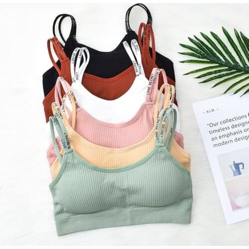 Comfortable Girls Training Bra 8-16 Years Old Seamless Sport Bra Top Breathable Youth Underwear Teens Bras Padded Breast Wrap