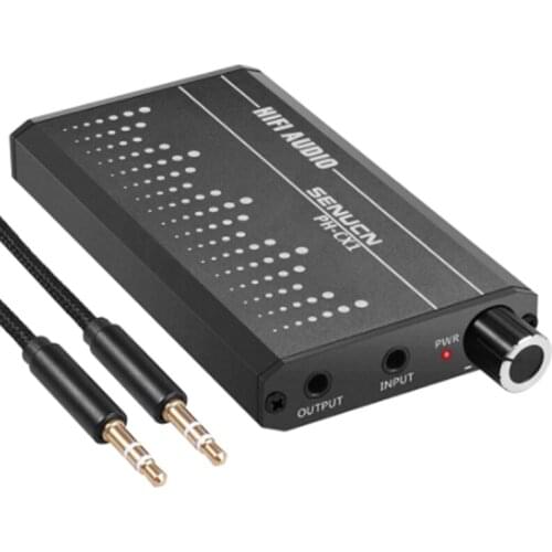 JABS Mini HIFI Fever High Power Headphone Amplifier Portable Ear Amplifier with Dual NE5532 Op Amp for Mobile Phone DIY