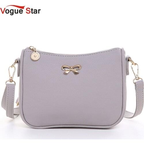 Vogue Star Vintage cute bow small handbag women clutch ladies mobile purse famous brand shoulder messenger crossbody bags LS463
