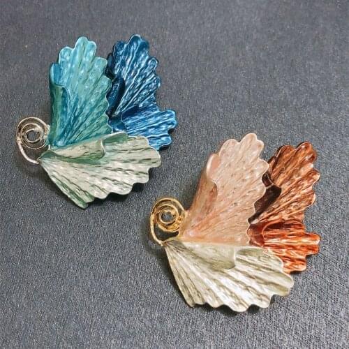 Muylinda Colourful Butterfly Enamel Brooches and Tree Enamel Pins Leaves Plant Animal Rhinestone Jewelry Brooches For Women