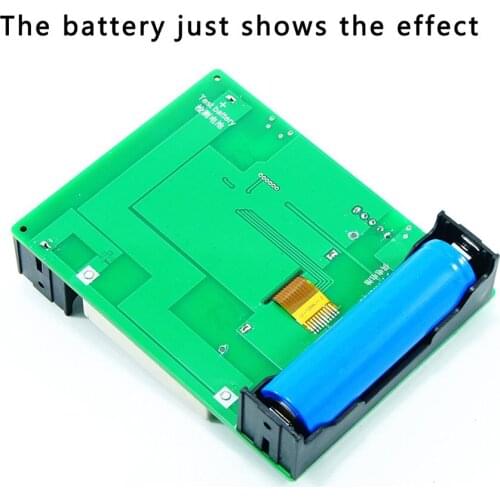 LCD Display 18650 Lithium Battery Capacity Tester Module 128X64 LCD display Power Bank Capacity test 0~9999mAh
