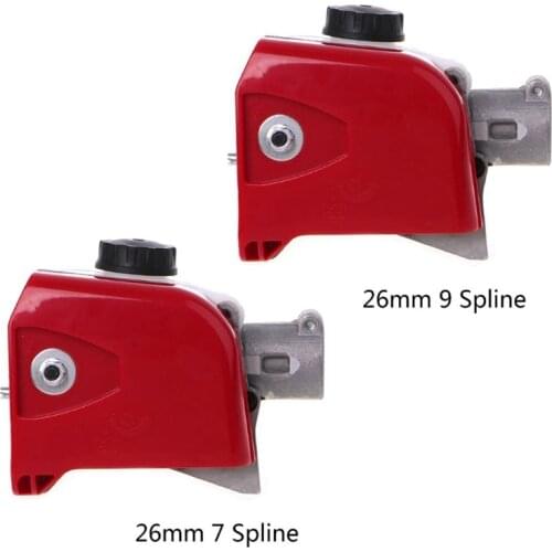 Tree Chainsaw Gearbox Gear Head 26mm Spline Pole Saw Tree Cutter Chainsaw Gearbox Gear Head Tool 7/9 Spline