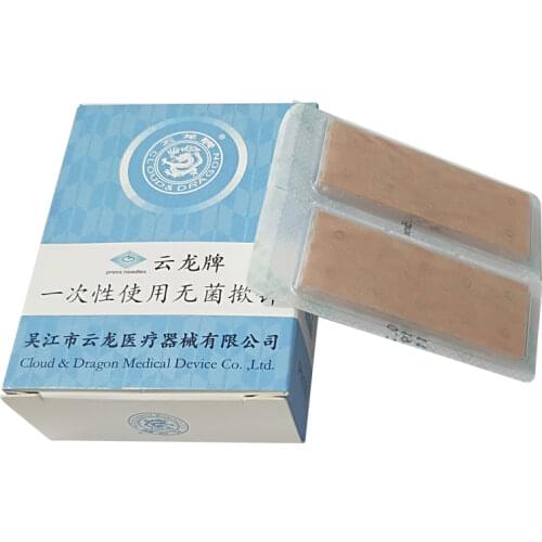 0.22*1.5mm /1.3mm 500pcs Sterile pressing needles for disposable agulhas de acupuntura cloud dragon auricular needle