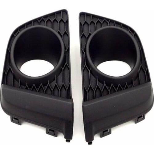 1Pair Front Bumper Left Right Fog Lamp Cover Fog Light Bezel For Honda FIT 2015-2016