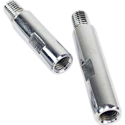 2 Pcs 125 Polishing Machine Angle Grinder Extension Rod M14 Adapter Rod Polishing Beauty Polishing Tool, 75Mm & 100Mm