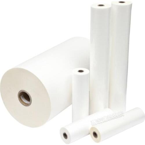 310mm x 1000m BOPP pre-coated film, bright film heat laminating film, dumb film laminating machine, graphic heat laminating film