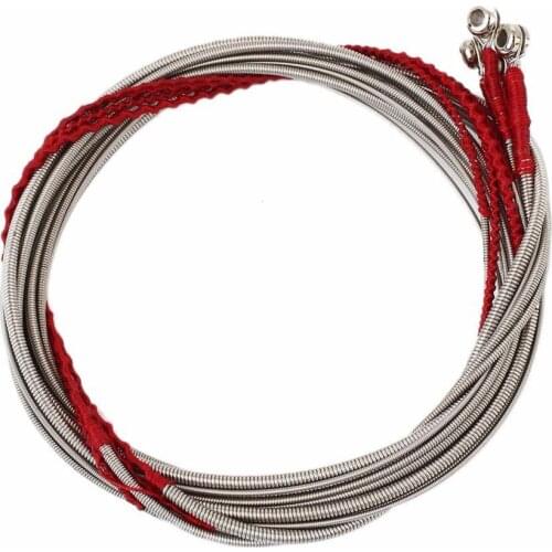 4pcs/set Electric Bass Guitar Strings 1.2m Steel Strings 3/2.5/2/1.4/1mm Guitarra Strings for 4 String Bass Guitar Parts