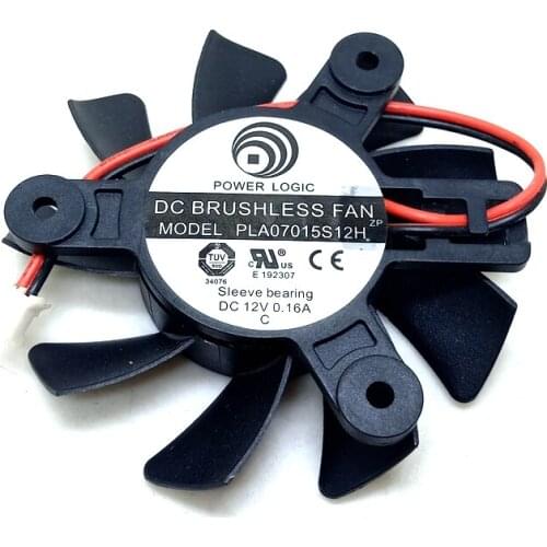 7015 industrial computer fan pla07015s12h 12V 7cm computer small mainframe box video card main board fan