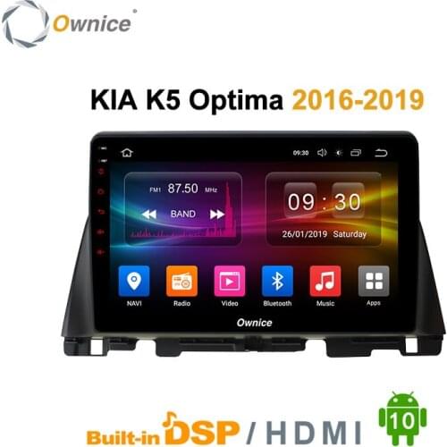 Ownice K3 Multimedia 1din Android 10.0 Car Radio GPS Navigation MP5 DVD Player Car Stereo for KIA K5 Optima 2016 2017 2018 2019