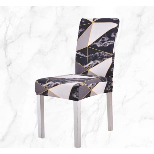 Chair Covers Floral Leaves Kitchen Dining Seat Chair Cushion Covers Removable Stretch Chair Protector Slipcovers 1/2/4/6 pcs