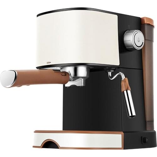 Household Coffee Machine Automatic Steam Espresso Maker Sainless Steel Pressure Milk Froth Coffee Maker
