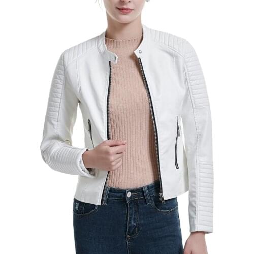 LikaRulla Womens Winter Leather Jackets