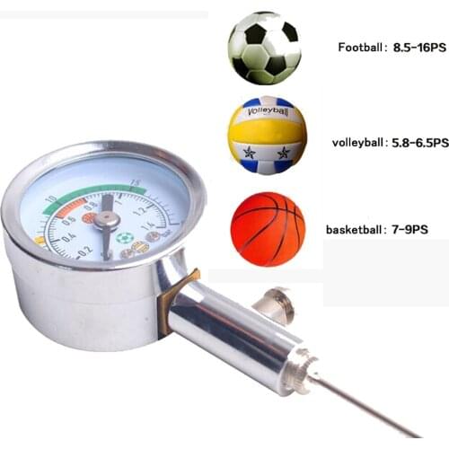 Basketball / volleyball Pressure Gauge Air Watch Football Volleyball Soccer Ball Barometers