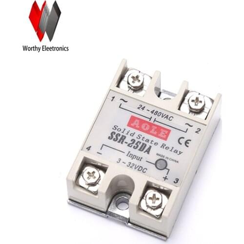Wholesale 10pcs/lot relay SSR-25DA