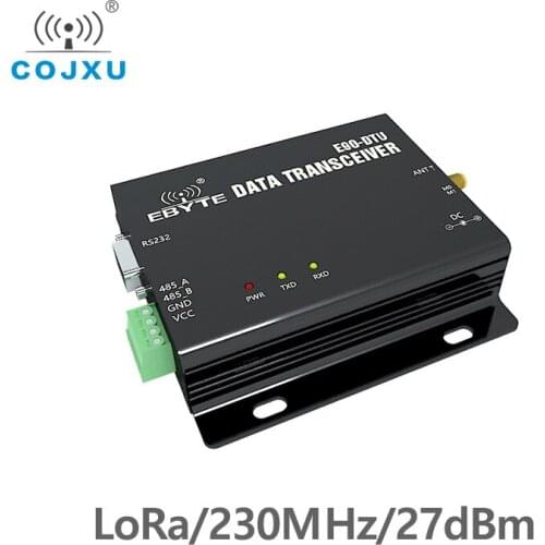 COJXU Half Duplex Strong Penetration RS232 RS485 E90-DTU(230N27) 230MHz 500mW vhf Wireless Module Transmitter and Receiver