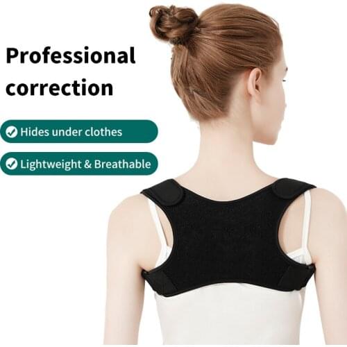 Adjustable Upper Back Posture Corrector Corset Brace Shoulder Back Support Belt Best Posture Corrector for Women Men Plus Size