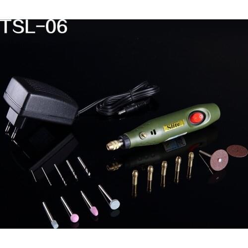 Slite 12v Micro Jade Carving Machine For Small Diy Wood Grinding Polishing Grinders Mini Electric Drill Accessories