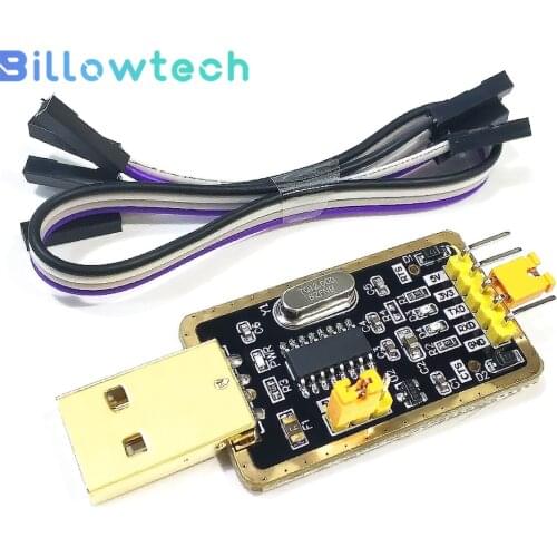 Tyrant gold CH340 RS232 liters USB to TTL module to serial port in the nine upgrade small board ttl brush line