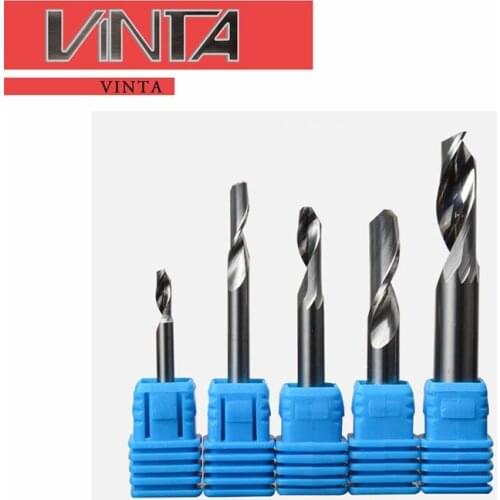 CNC Carbide End Mills Diameter 3.175-4mm Single-edge Hard Tungsten Steel Aluminum End Milling Cutter