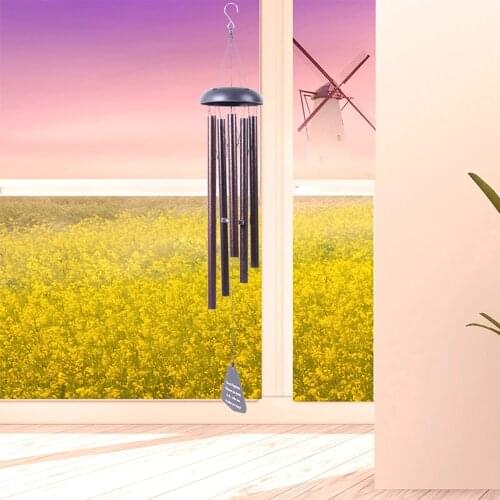 36inch Wind Chimes Garden Decor Large Deep Tone Hanging Pendant Outdoor Yard Memorial Gift Nature Melody