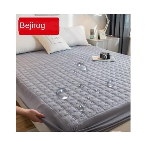 Waterproof fitted sheet, bedspread, single piece urine isolating mattress cover, thickened cotton clip, Simmons protective cover