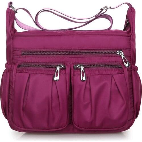 Womens bag Large capacity bags for women Nylon Oxford spinning canvas bag single shoulder messenger bags waterproof bag