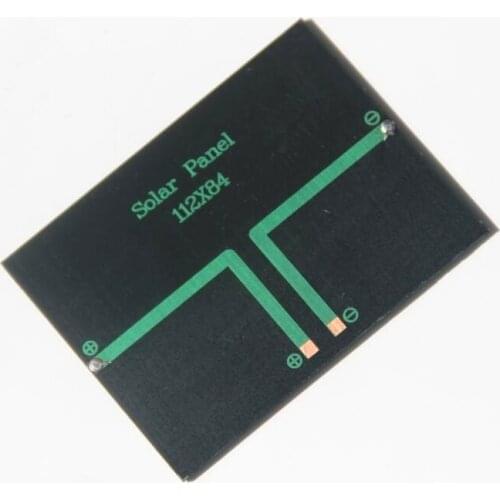 1.2W 6V Solar Cell Polcrystalline Solar Panel Module For Small Power Appliances Education Kits 112x84x3MM High Quality