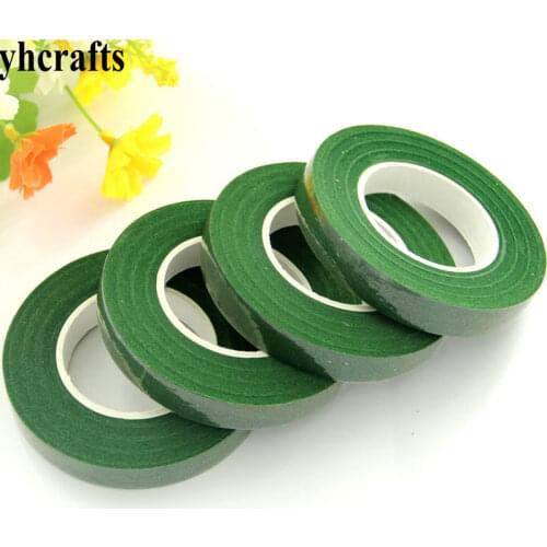 1 Roll(30 Meter)/LOT.Floristry green tape lining pole wrapped DIY flower supplies Craft material Kindergarten craft diy toys OEM