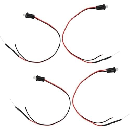 12V Flashing Dummy Fake Car Alarm Dash Mount Led Light