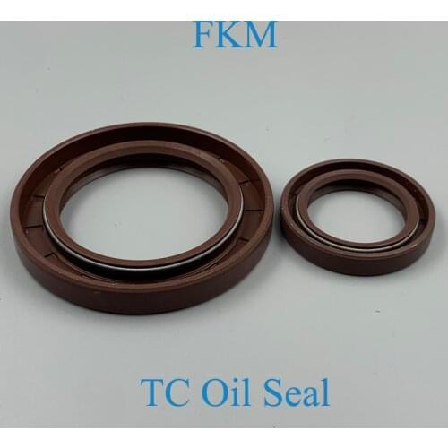 25*52*7/8/10 25x52x7/8/10 28*40*7/8 28x40x7/8 Fluoro FKM Fluorine Rubber Spring Two Lip TC Gasket Radial Shaft Skeleton Oil Seal