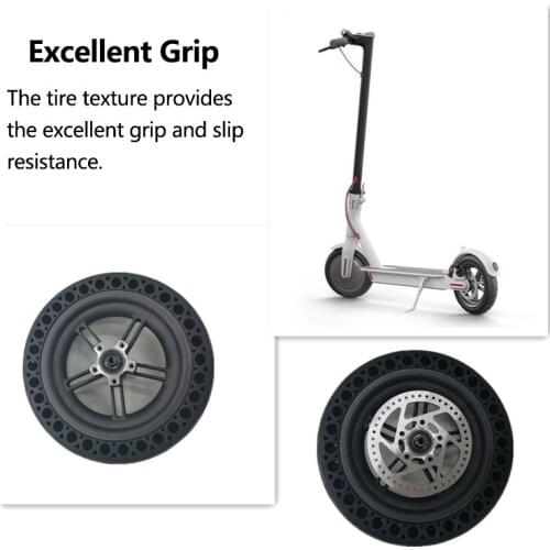 8.5 Inch Honeycomb Explosion-Proof Tire Rear Wheel For Xiaomi M365 Electric Scooter Universal Accessories