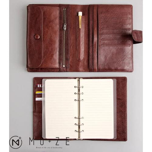 Yiwi 100% Genuine Leather Notebook Handmade Vintage Cowhide Diary Travel Journal Sketchbook Planner Gift