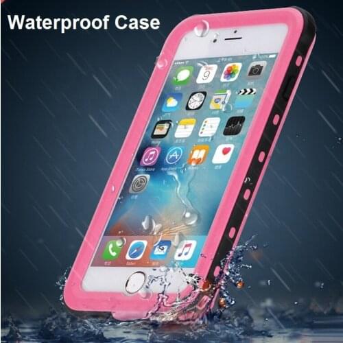 Redpepper CellPhone TPU Soft Waterproof Case For iPhone 6 6s 7 8 Plus X