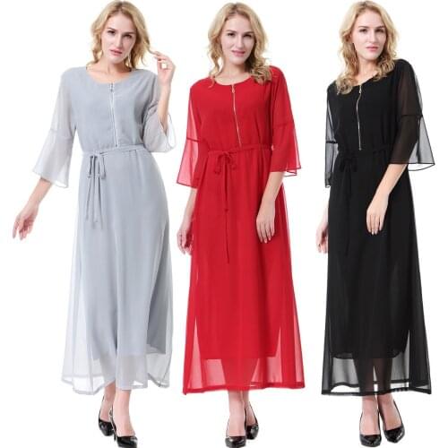 DAYEIEE Muslim Dresses