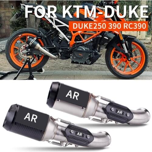 Motorcycle for KTM exhaust system muffler exhaust intermediate connecting pipe Duke 125 250 390 rc390 2017 18 19 2020