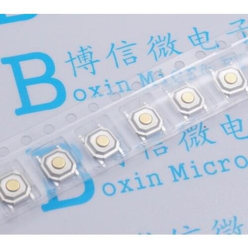 450pcs micro Switch 4*4*1.5mm Tape 12V 50mA touch switch micro button SMD high temperature waterproof Remote control switch