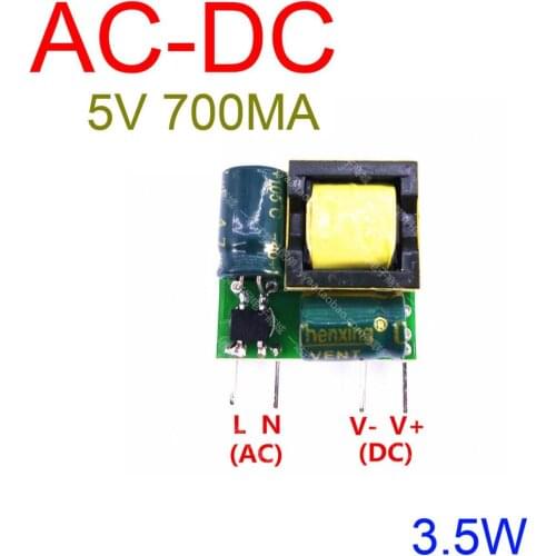 AC-DC Buck Converter power Module 3.5W AC 110V 220V TO 5V DC 700mA Step Down Isolated Switching Power Supply NEW
