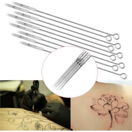 50 Professional Tattoo Tattoo Needles 3RL / 5RL / 7RL / 9RL Disposable Assorted Sterile Tattoo Needle Tattoo Tools