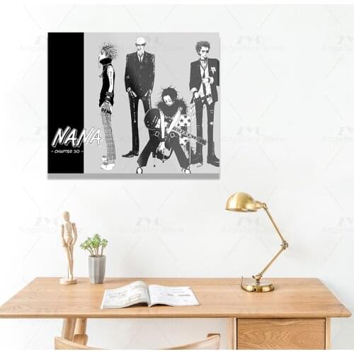 Osaki Stones Singer Anime Black Nana Manga Chapter The Best And Style Home Decor Wall Art Print Canvas Poster