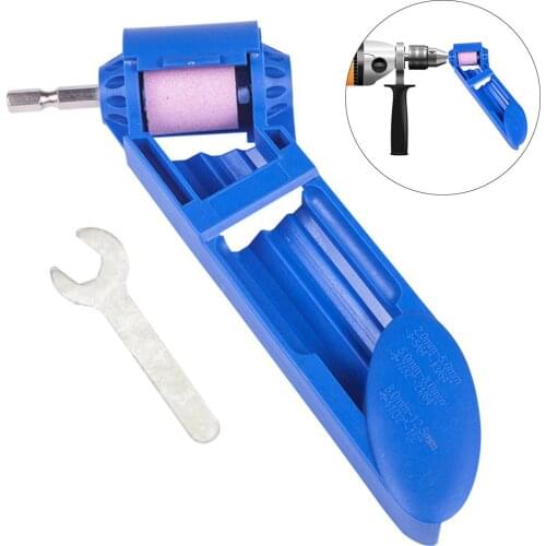 Portable Drill Bit Sharpener wear-resistant Straight Shank Grinder Grinding Steel Auxiliary Tool Drill Bit Sharpener