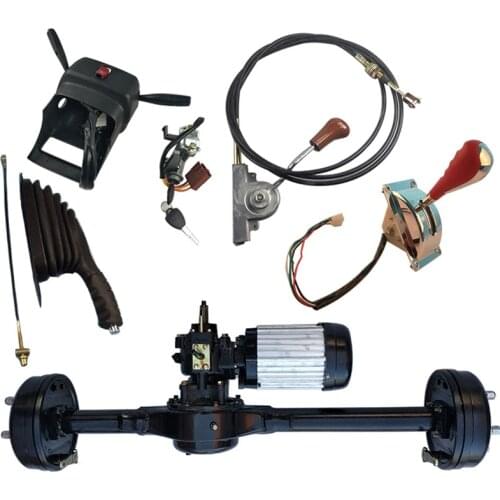 Manufacturers of direct-selling electric three-four-wheel vehicle fitting disc brake rear axle assembly and other complete sets