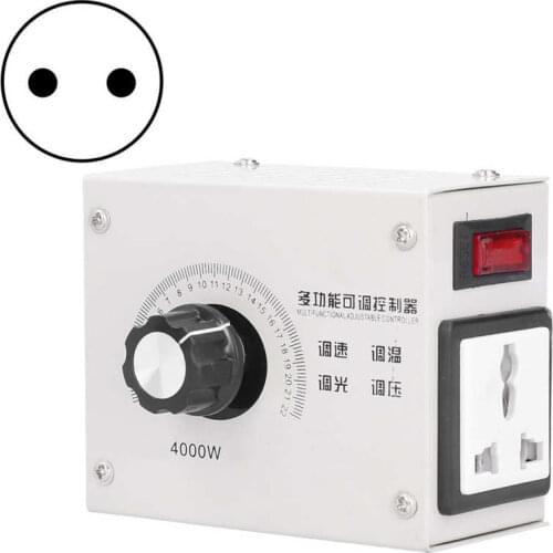 4000W SCR Voltage Regulator Dimmer High Power Electronic Thyristor Controller AC110/220V Voltage Regulator