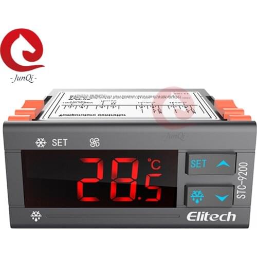 Elitech Refrigerator Cake Cabinet Temperature Controller Electric Cabinet Air Conditioner Temperature Controller STC-9200