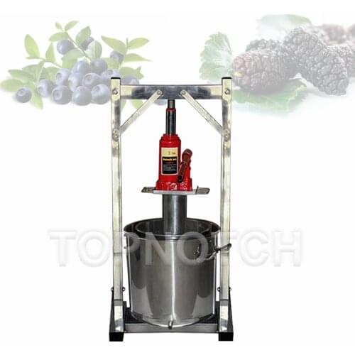 Manual Juice Pressing Machine Home Stainless Steel Juicer Self-Brewing Grape Wine Press Machine